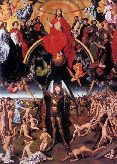 Hans Memling The Last Judgment Triptych Norge oil painting art